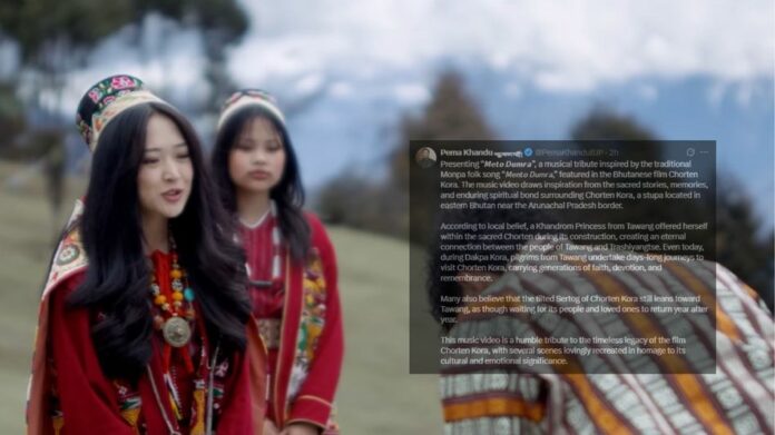 Pema Khandu Shares ‘Meto Dumra’ Music Video Inspired by Monpa Folk Tradition and Chorten Kora Legacy
