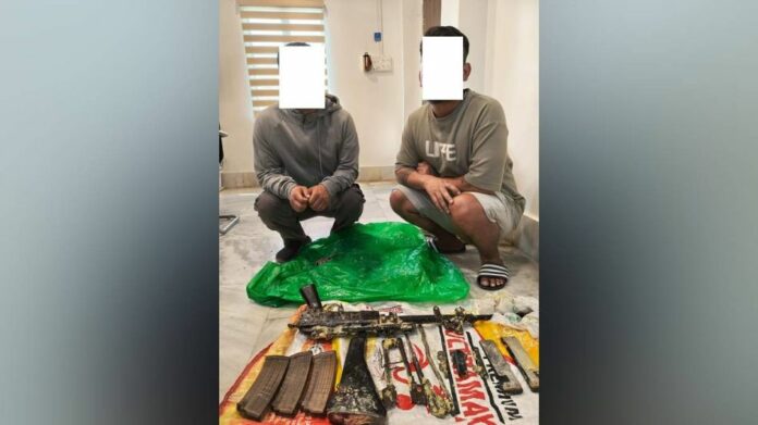 Manipur Police Arrest Two UNLF(P) Cadres, Recover InSAS LMG in Counter-Insurgency Operations