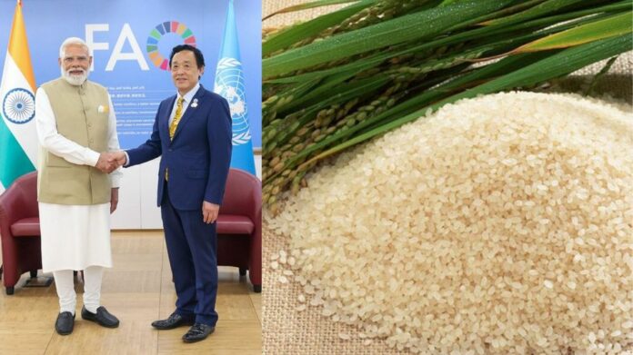 PM Modi Showcases Assam’s Indigenous Joha Rice During Global Outreach at FAO