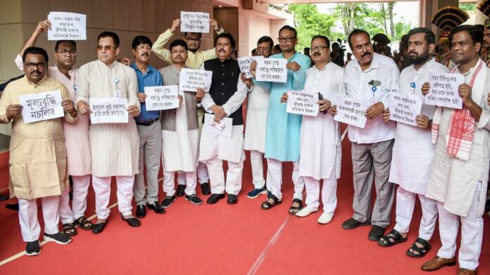 Opposition Walks Out as Assam Governor Outlines BJP Government’s Five-Year Agenda in Assembly