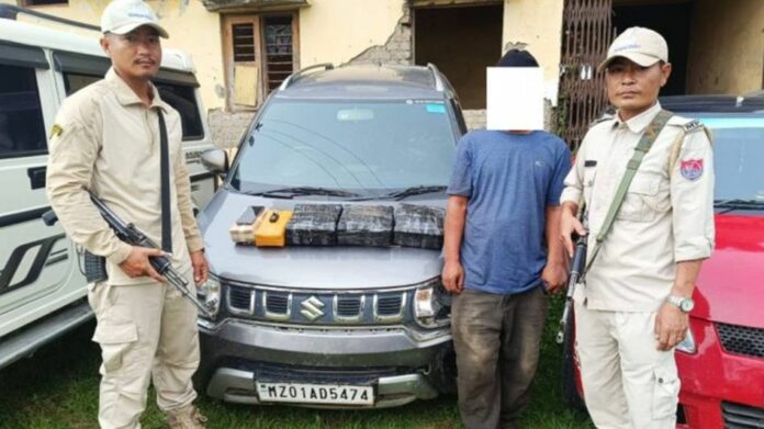 Manipur Police Seize Suspected Brown Sugar and 40,000 WY Tablets in Churachandpur