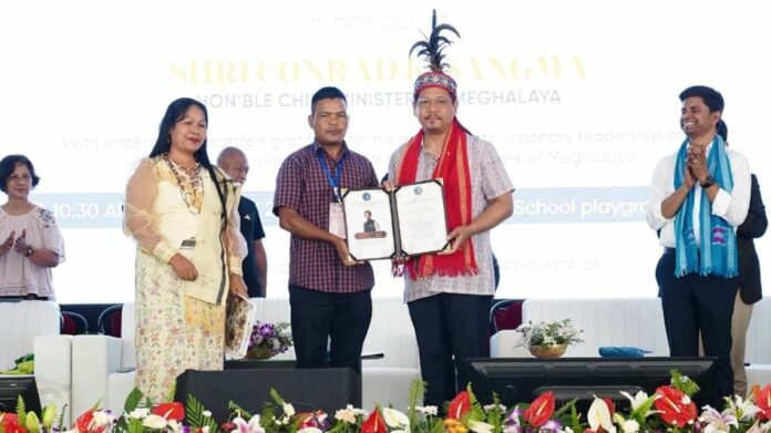 Meghalaya CM Says SSA Pay Reform Brings Stability and Dignity for Teachers