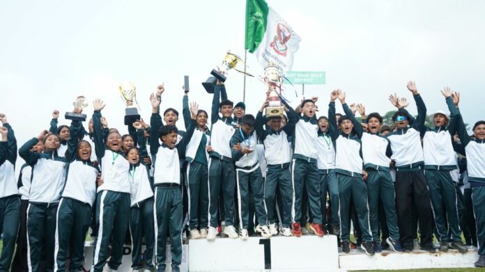East Khasi Hills Clinch Overall Title at Meghalaya Inter-School Athletics Meet