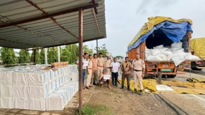 Truck Carrying Banned Codeine Syrup Worth Rs 2.1 Crore Seized in Cachar, One Arrested
