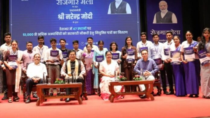 Youth Key to Building Developed India, Says Sonowal at Rozgar Mela in Guwahati