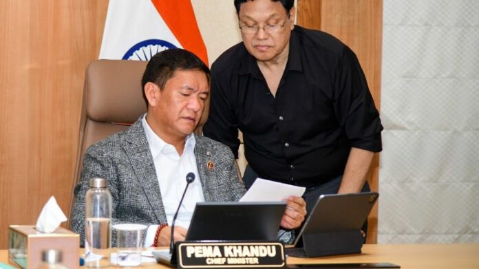 Arunachal CM Pema Khandu Chairs First CM PRAGATI Meeting to Review Key Infrastructure Projects