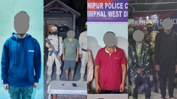 Manipur Security Operations Lead to Multiple Arrests, Recovery of Arms and Explosives