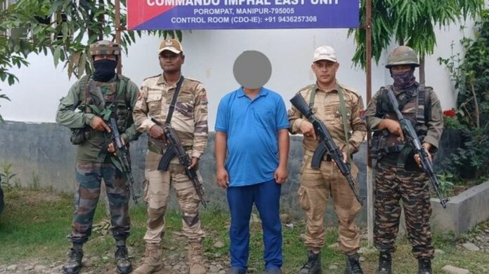 Manipur Police Arrest Extortionist Linked to RPF/PLA; Large Liquor Seizure Made in Separate Case
