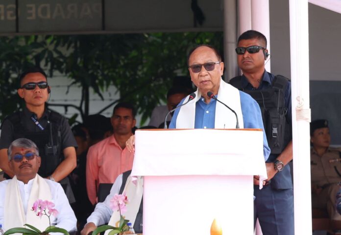 Manipur CM Says Strong Police Force Essential for Restoring Peace, Flags Off 477 New Vehicles