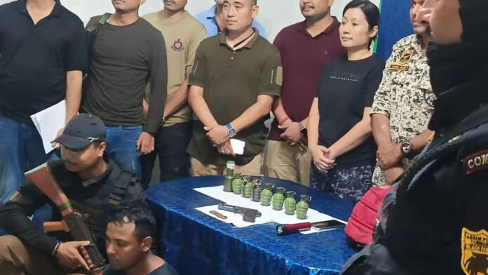 ULFA (I) Suspect Held in Sivasagar, Grenades and Pistol Seized in Pre-Dawn Operation