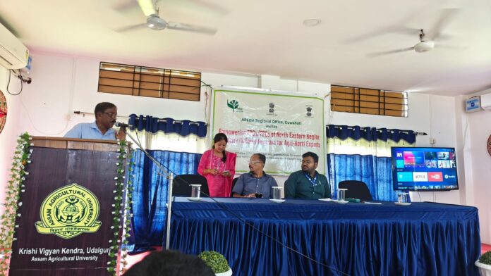 Udalguri Hosts Capacity-Building Programme to Enhance Agri-Horticulture Export Potential in Northeast