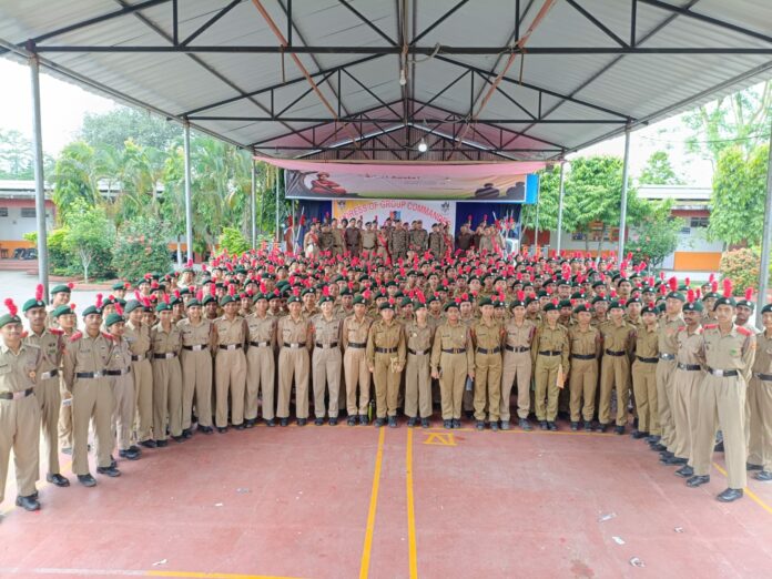 Brigadier NC Khuman Reviews Training Activities at NCC Camp in Nalbari