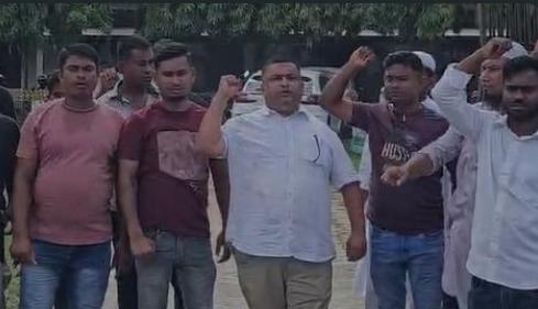 Residents Protest Alleged Interference by Spouses of Panchayat Representatives in Nagaon