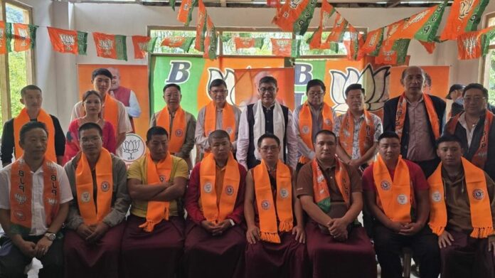 62 Families Join BJP in Sikkim During Party Outreach Event in Geyzing District