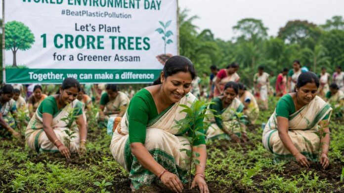 Assam to Launch Mega Plantation Drive on World Environment Day, Aim to Plant One Crore Saplings
