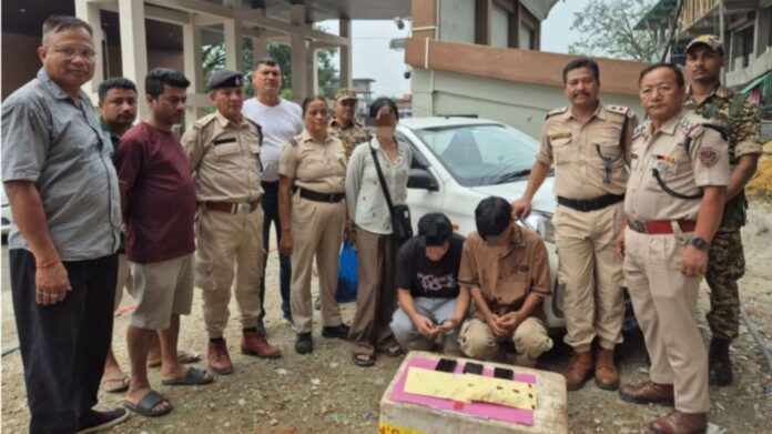 Three Arrested, Suspected Heroin Seized in Anti-Drug Operation at Banderdewa Check Gate