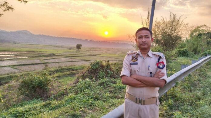 Maibang Police Station OC Receives DGP Commendation for Recovery of AK-56 Rifle in Assam Operation