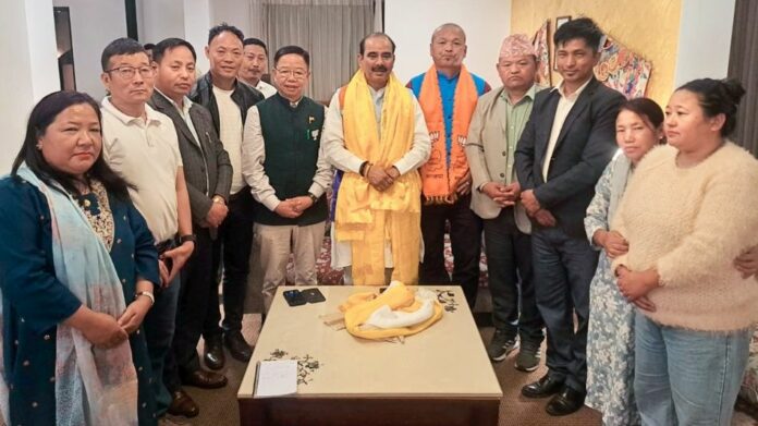 BJP Sikkim Delegation Raises Road Connectivity Concerns with Union Minister Ajay Tamta