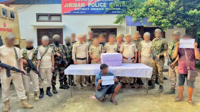 Security Forces Seize 4 Lakh Yaba Tablets in Manipur’s Jiribam, One Arrested