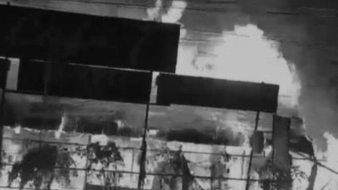 Fire Guts Guwahati Café in Six Mile Area, Property Loss Estimated at Over ₹50 Lakh