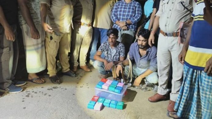 Two Suspected Drug Peddlers Arrested in Joint Hojai-Doboka Operation, 15 Soap Boxes of Suspected Heroin Seized