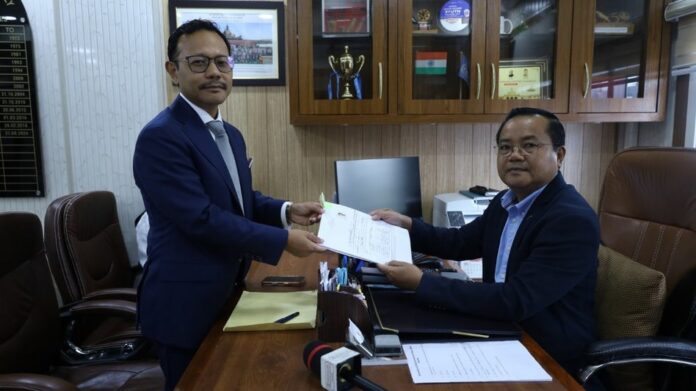 James P K Sangma Files Nomination for Rajya Sabha Election with MDA Backing in Meghalaya