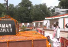 Assam Governor Pays Tribute to Martyrs at Swaheed Shraddhanjali Ceremony in Guwahati Assam Governor Pays Tribute to Martyrs at Swaheed Shraddhanjali Ceremony in Guwahati