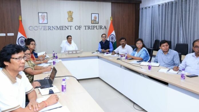 Tripura CM Reviews Education Sector, Reaffirms Commitment to Quality Learning