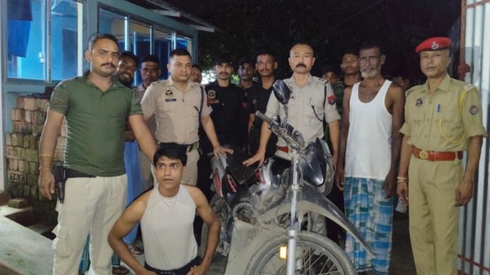 Dhubri Police Bust Alleged Bike Theft Racket, Arrest Two and Recover Stolen Vehicles and Cash