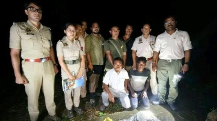 Two Suspected Poachers Arrested Near Kaziranga, Handmade Firearm Seized in Joint Operation