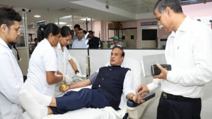 Himanta Biswa Sarma Hails Blood Donors on World Blood Donor Day, Reiterates Focus on Healthcare Infrastructure