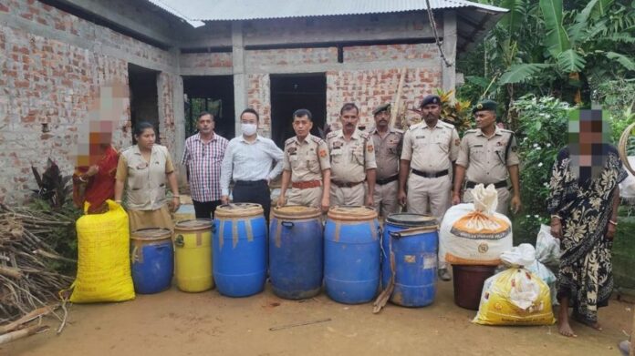 Tripura Police Seize 210.5 Kg Suspected Ganja Hidden Underground in South District