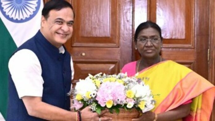 Himanta Biswa Sarma Extends Birthday Greetings to President Droupadi Murmu