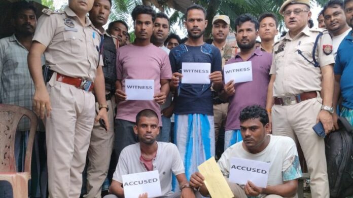 Two Alleged Drug Peddlers Arrested in Nagaon, Suspected Narcotics and Air Pistol Seized