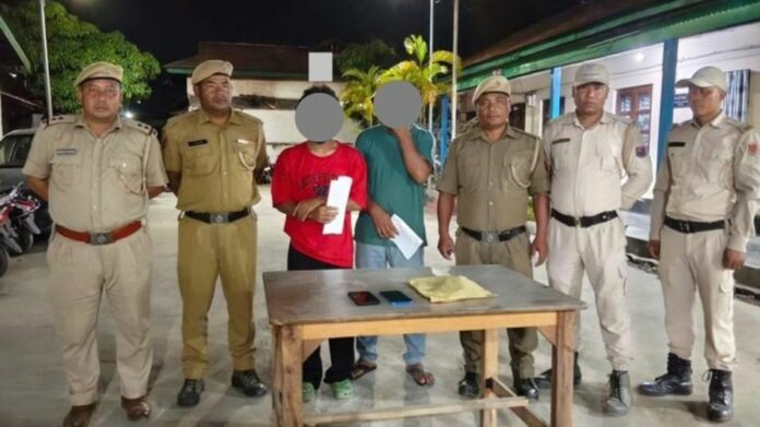 Two Held With 540 Grams of Suspected Heroin in Manipur’s Thoubal District