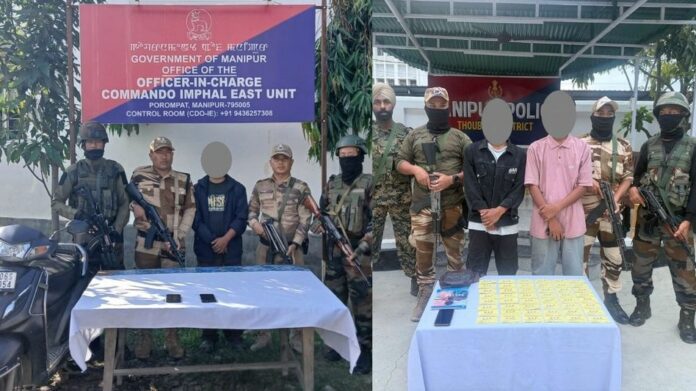 Manipur Police Arrest RPF/PLA Cadre, Recover Large Cache of Arms in Joint Anti-Militancy Operation