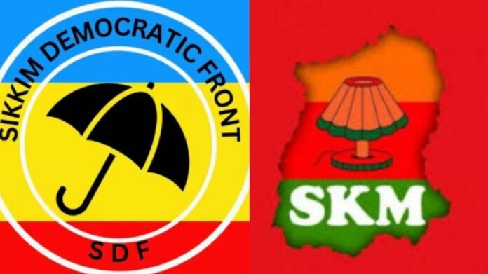 BJP Faces Political Heat in Sikkim as SKM and SDF Target Party Ahead of Panchayat Polls