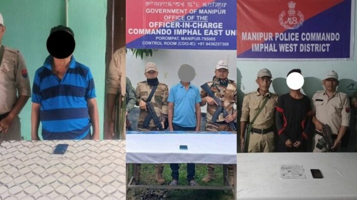 Three Insurgent Cadres Arrested in Manipur, Arms Cache Recovered Following Goa Arrest