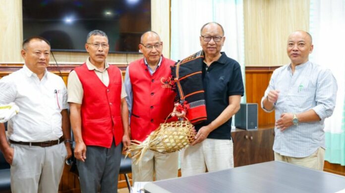 Manipur CM Meets Naga Village Headmen Association, Assures Development Focus for Senapati