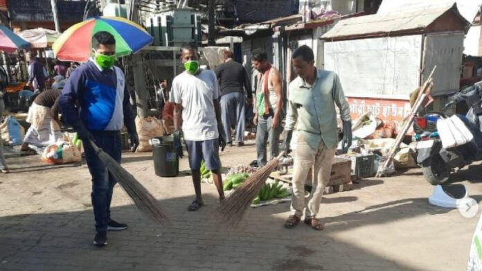 Questions Raised After Sribhumi Municipality Inaugurates Market Weeks After Eviction Drive