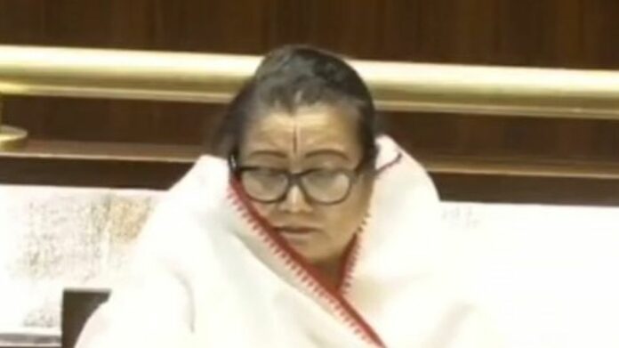 Manipur BJP President A. Sharda Devi Takes Oath as Rajya Sabha MP After Unopposed Election