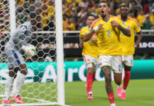 Colombia Storm Into World Cup Knockouts With Win Over DR Congo
