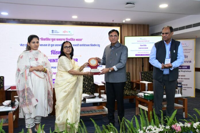 USTM NSS Coordinator Receives National Award at IIM Shillong