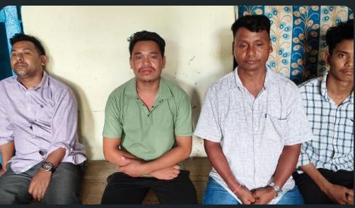 Four Alleged Dog Thieves Arrested in Assam’s Nagaon, Luxury Vehicle Seized