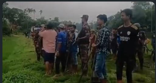 Tension Escalates Along India-Bangladesh Border in Assam’s Sribhumi Amid Alleged Pushback Dispute