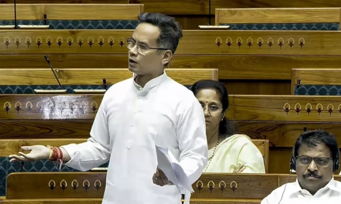 Gaurav Gogoi Questions Absence of PM Modi and Amit Shah During Lok Sabha Debate on Education