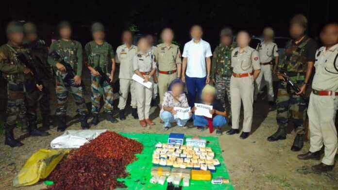 Assam Rifles, Cachar Police Seize Drugs Worth ₹9.5 Crore in Joint Anti-Narcotics Operation