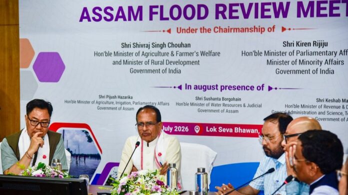 Assam Floods Affect Nearly 50,000 People as Centre Assures Full Relief and Reconstruction Support