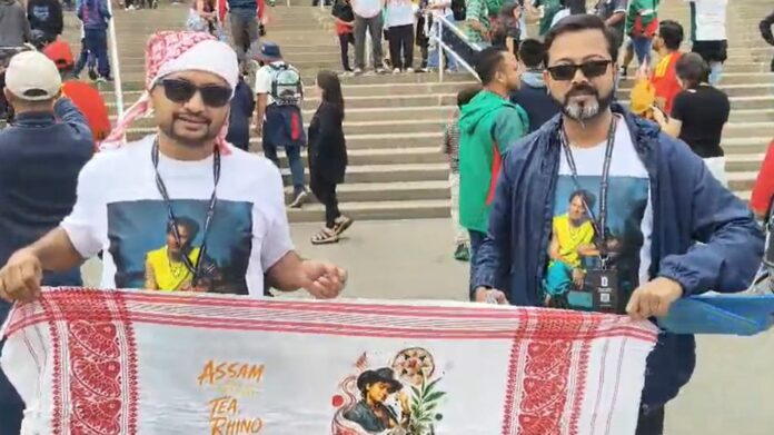 Assam Youth Pays Tribute to Zubeen Garg at FIFA Club World Cup in the United States