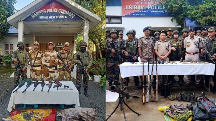 Security Forces Recover Large Cache of Arms and Explosives in Manipur